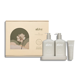 Retreat Collection Wash & Lotion Duo + Hand Cream Gift Set - Sea Cotton & Coconut